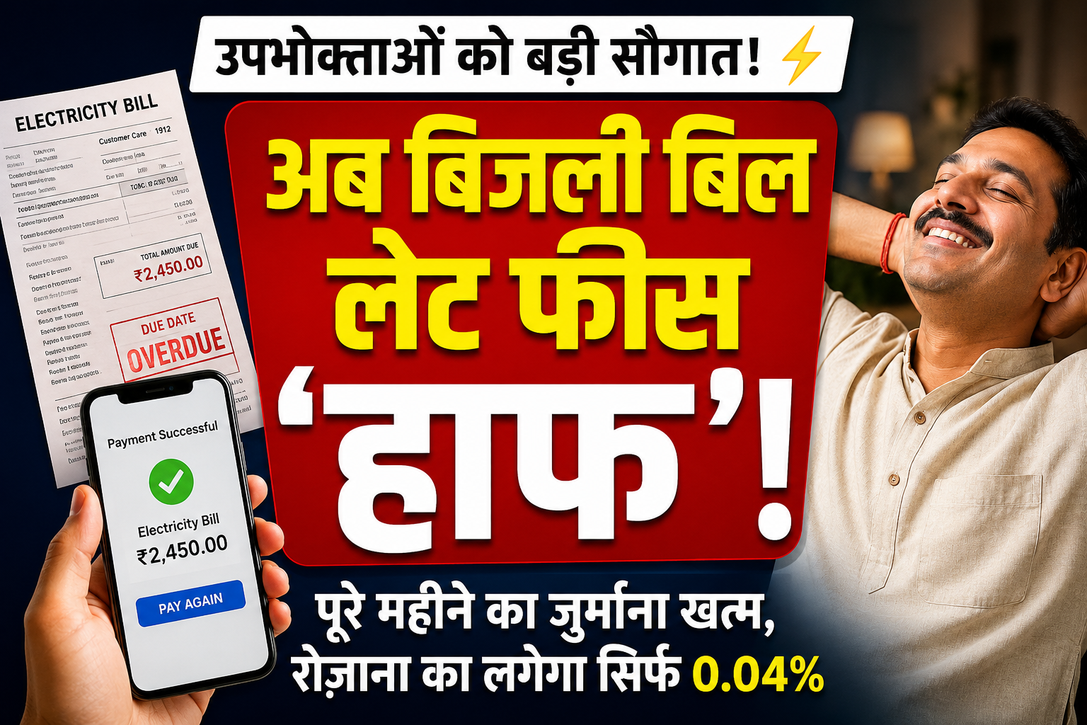 CG Electricity Bill New Rules:
