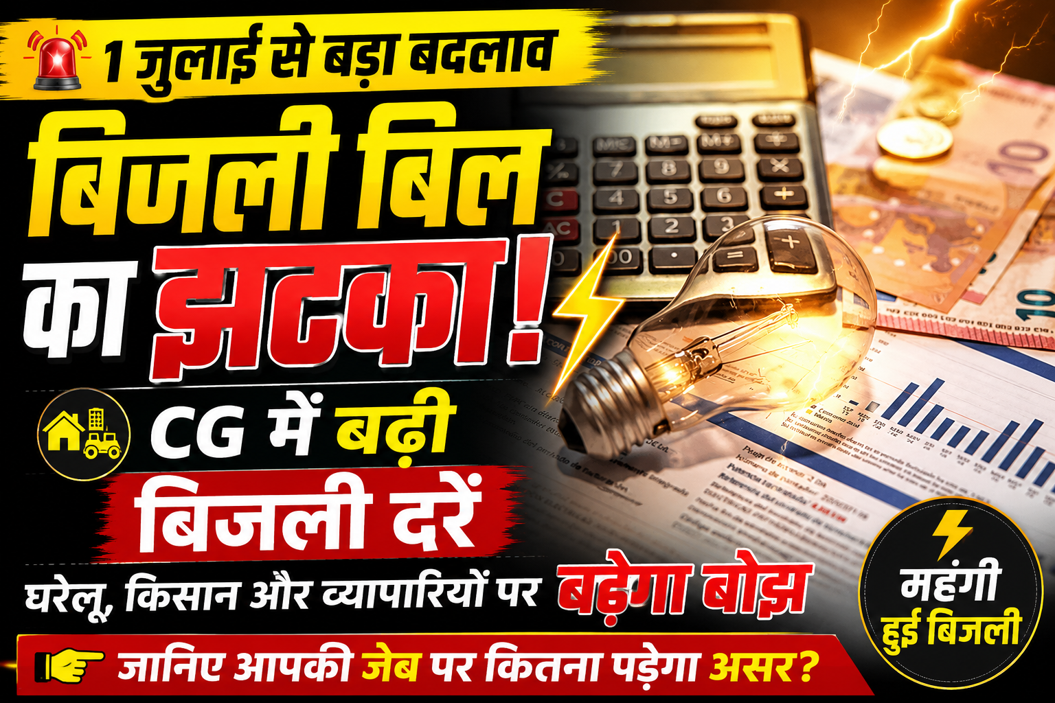 CG Electricity Price Hike
