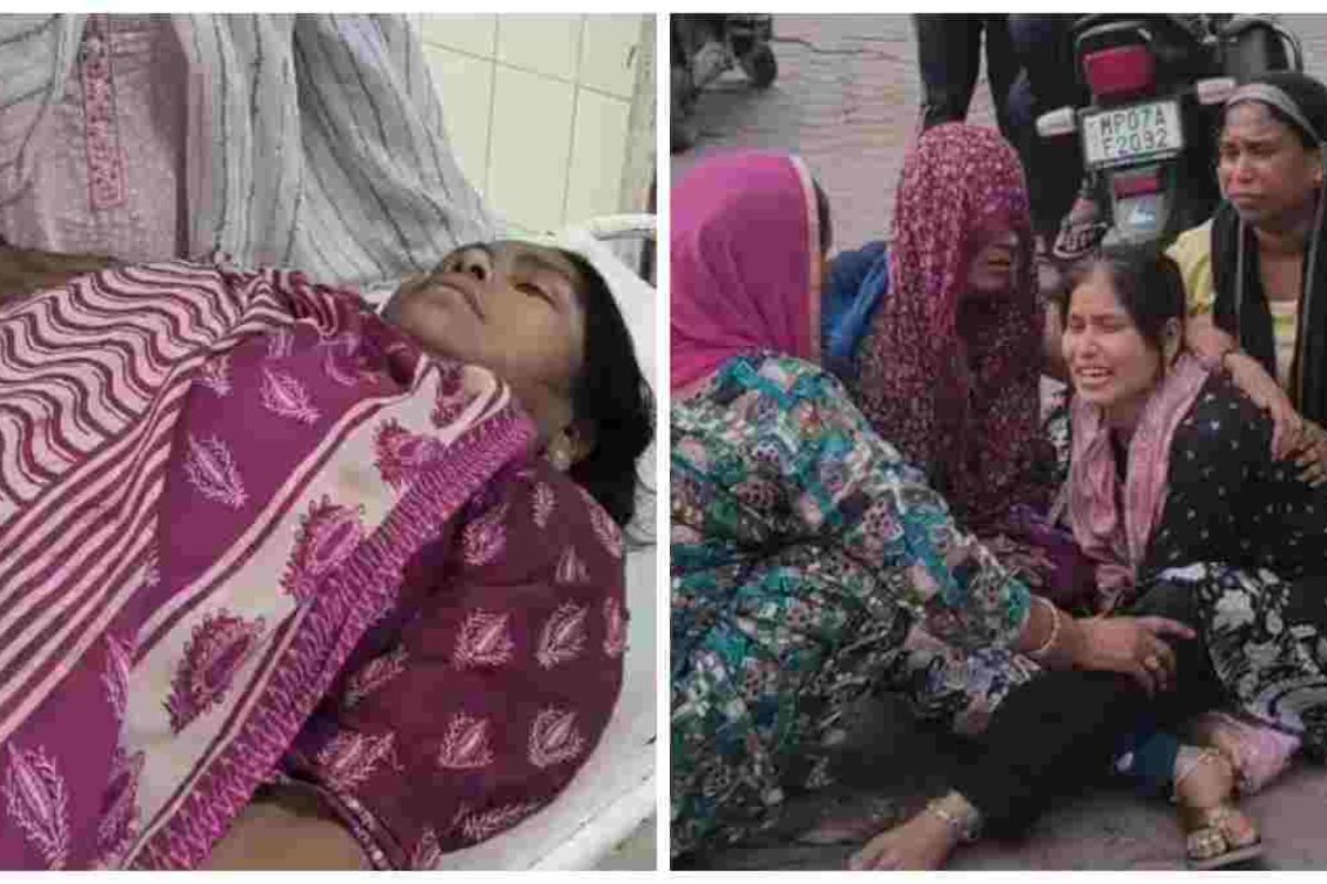 MP News : महिला की मौत, युवक गंभीर घायल; बिना बीमा और निरस्त रजिस्ट्रेशन वाली कार से हादसा