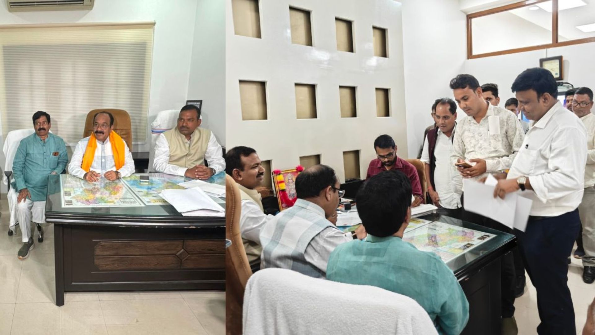 भाजपा सहयोग केंद्र में जनसुनवाई, डिप्टी सीएम अरुण साव ने अधिकारियों को दिए त्वरित कार्रवाई के निर्देश