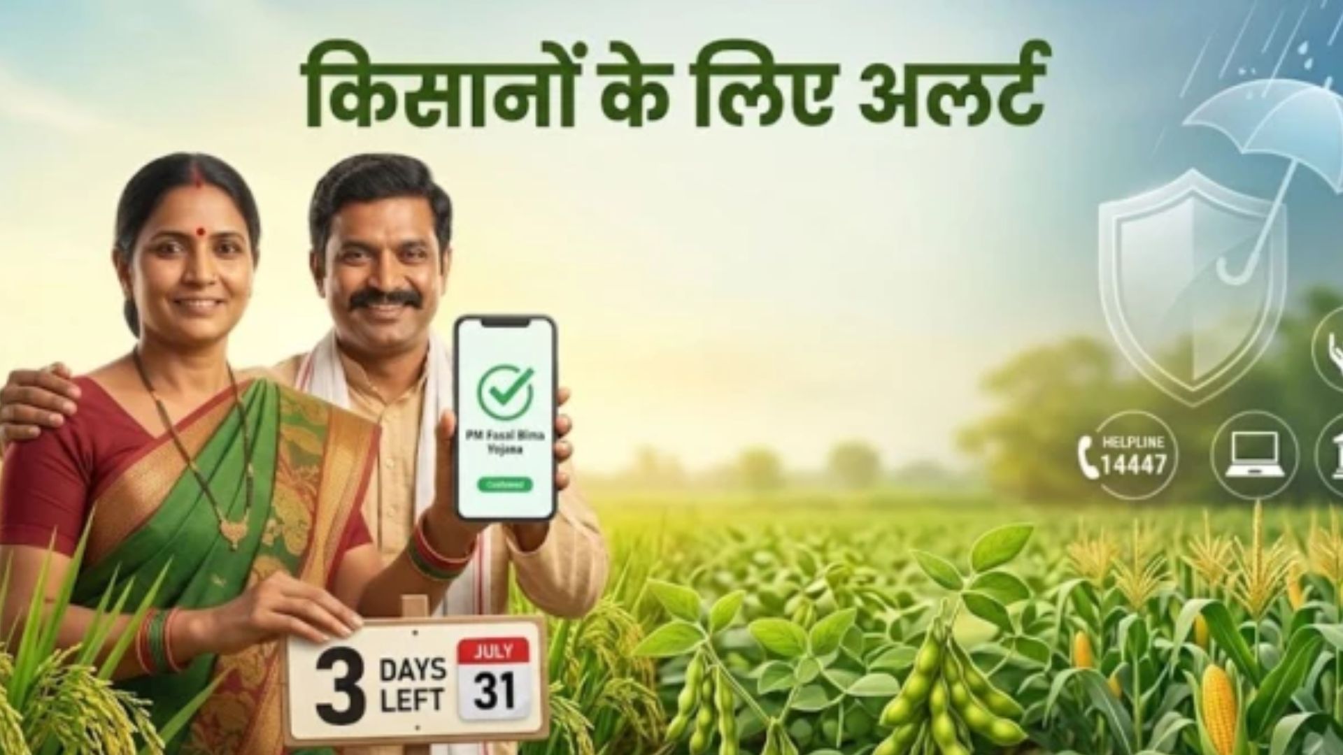 Raipur News : फसल नुकसान का मुआवजा पाना है तो करें ये काम: बीमा के लिए 3 दिन बाकी, 72 घंटे का नियम अनिवार्य