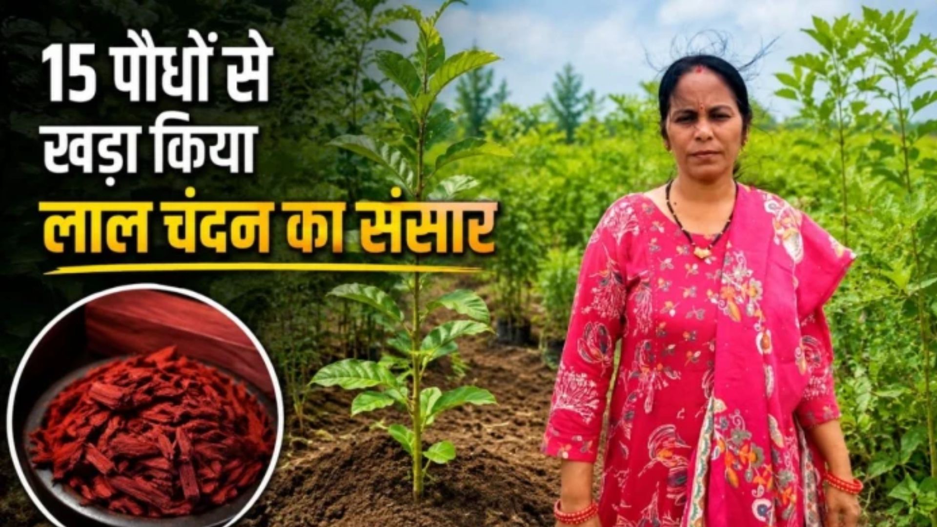 Jagdalpur News : बस्तर की महिला किसान की मिसाल: लाल चंदन और जैविक खेती से बनाई देश-विदेश में पहचान