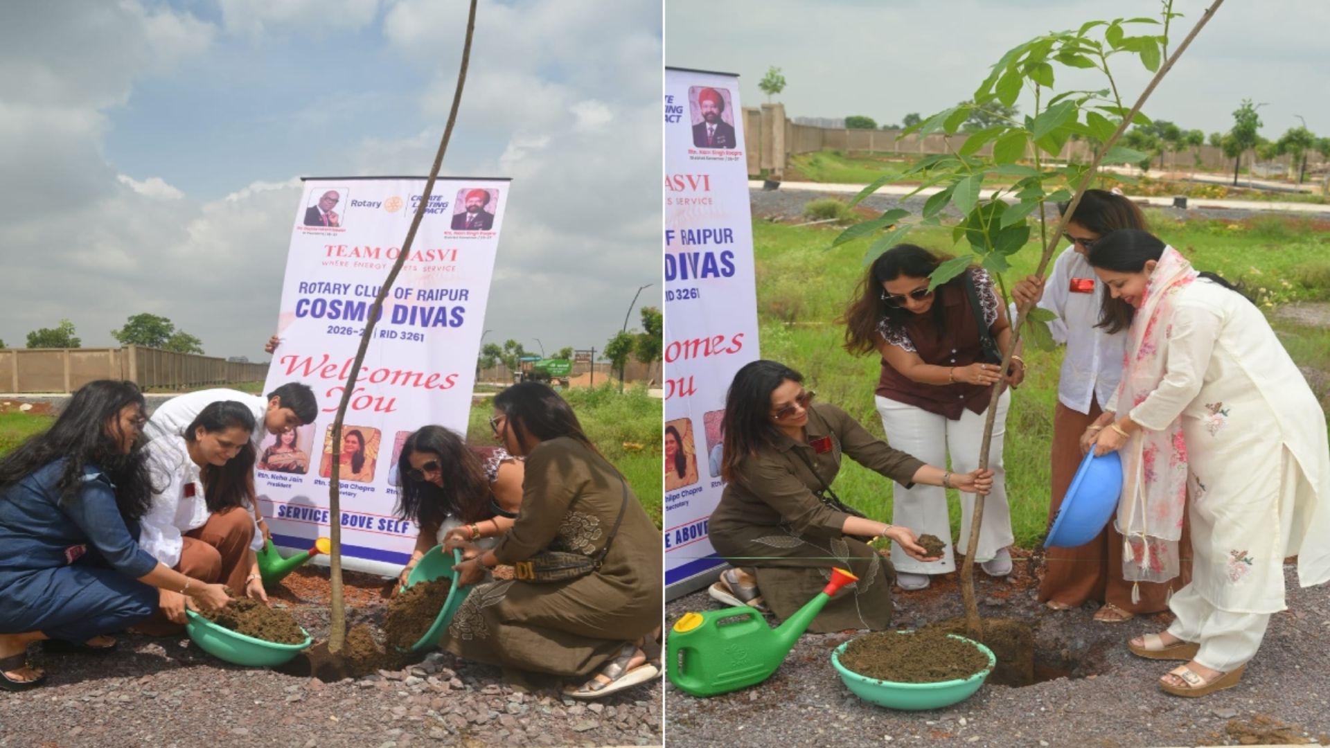 Raipur News : ‘रूटेड इन फ्रेंडशिप’ थीम पर शुरू हुआ 2,500 पौधों का महाअभियान, बच्चों ने भी बढ़-चढ़कर लिया हिस्सा