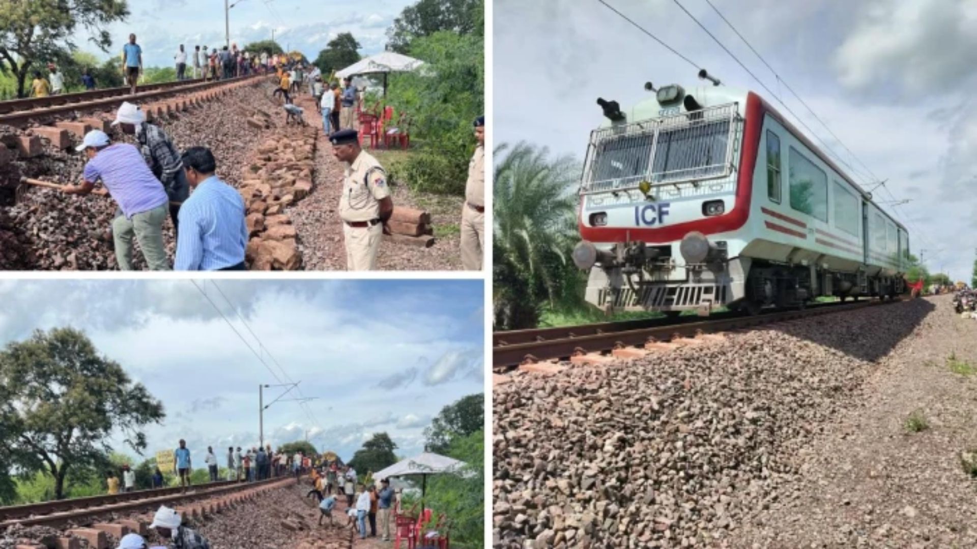 Balod News: भारी बारिश से रेलवे ट्रैक धंसा, 5 ट्रेनें रद्द; कॉशन ऑर्डर पर चल रही ट्रेनों से बढ़ी सतर्कता