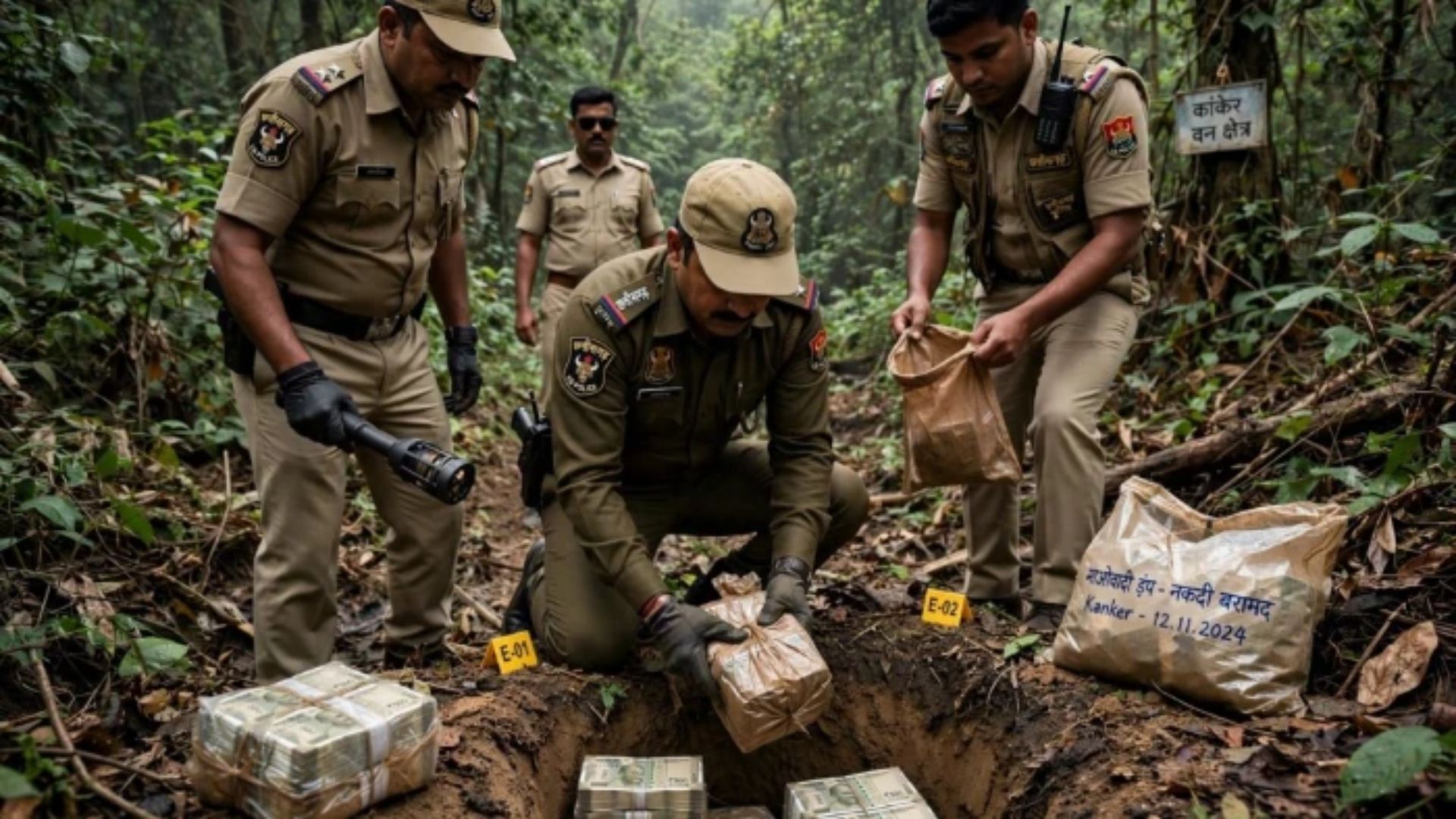 Kanker News: माओवादी डंप से बरामद 20 लाख रुपये गायब होने का आरोप, दो तत्कालीन डीएसपी की भूमिका पर उठे सवाल